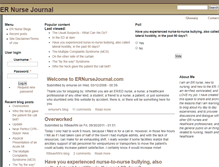 Tablet Screenshot of ernursejournal.com